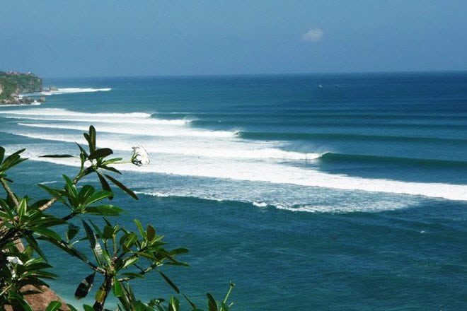Destino de surf Bali, Indonesia